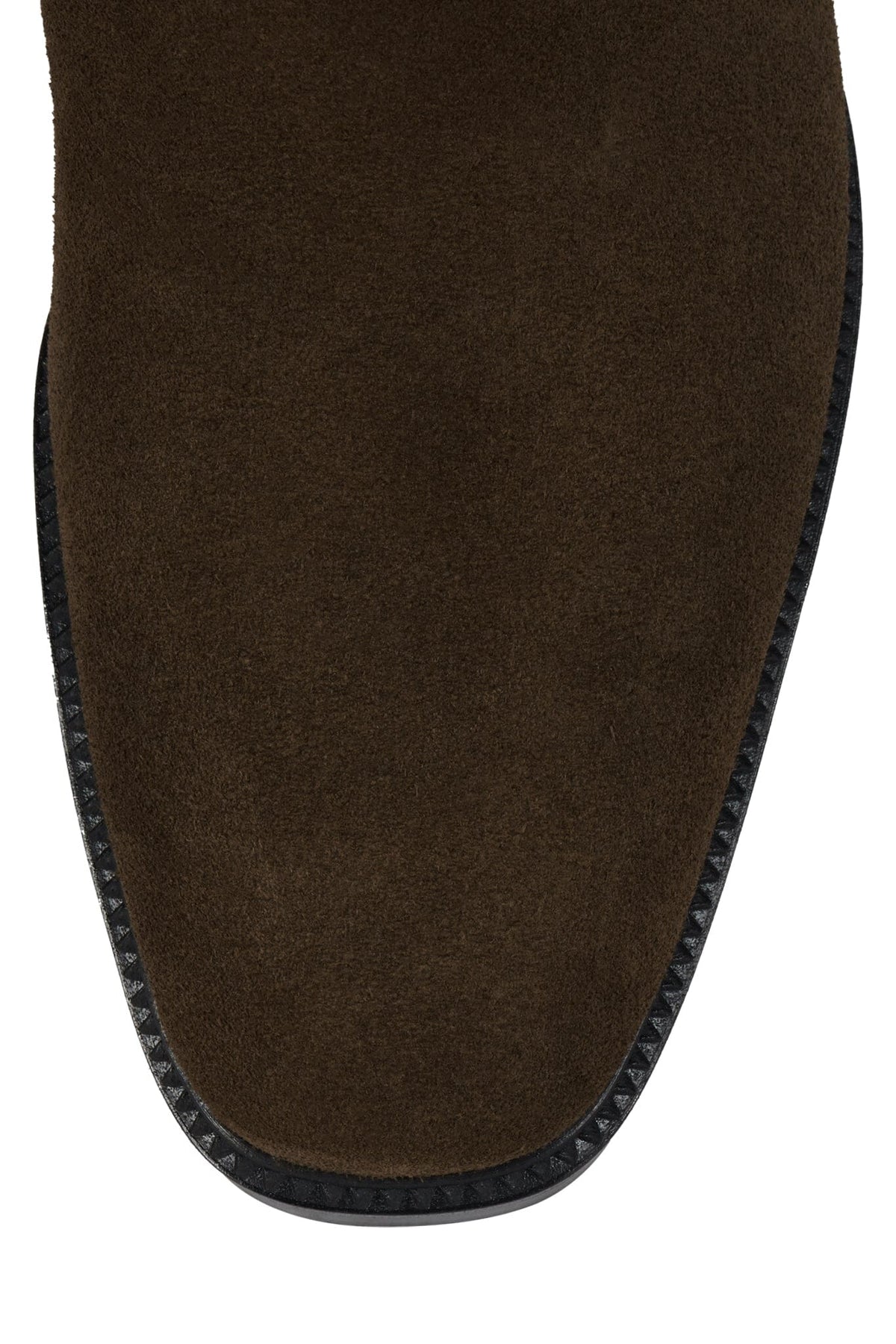 LADA Jeffrey Campbell Heeled Boot Brown Suede