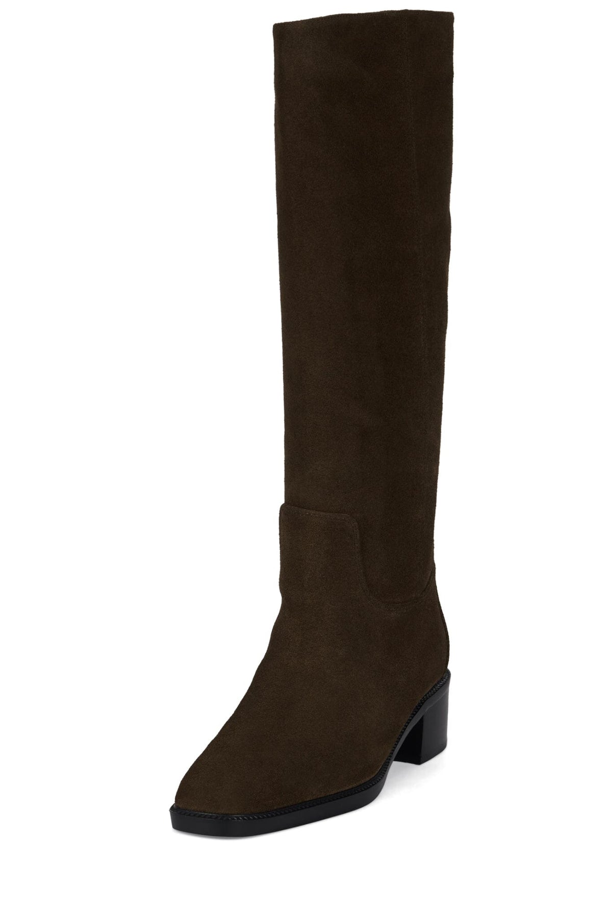 LADA Jeffrey Campbell Heeled Boot Brown Suede
_hover