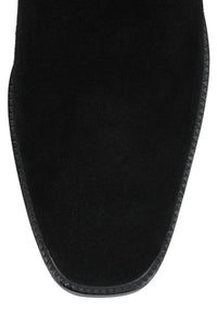 LADA Jeffrey Campbell Heeled Boot Black Suede