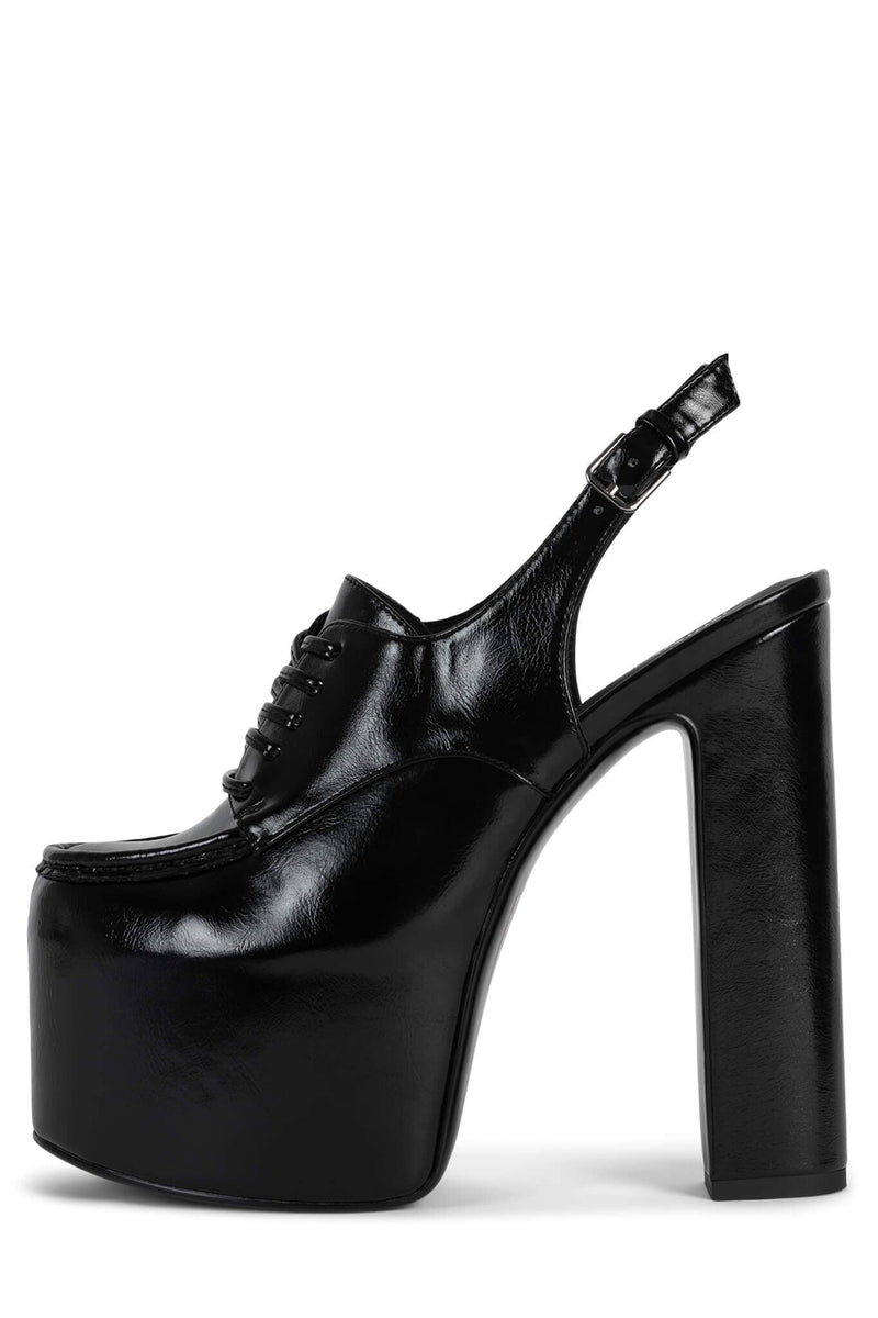 LAST-4EVER Jeffrey Campbell Platform Oxford Black