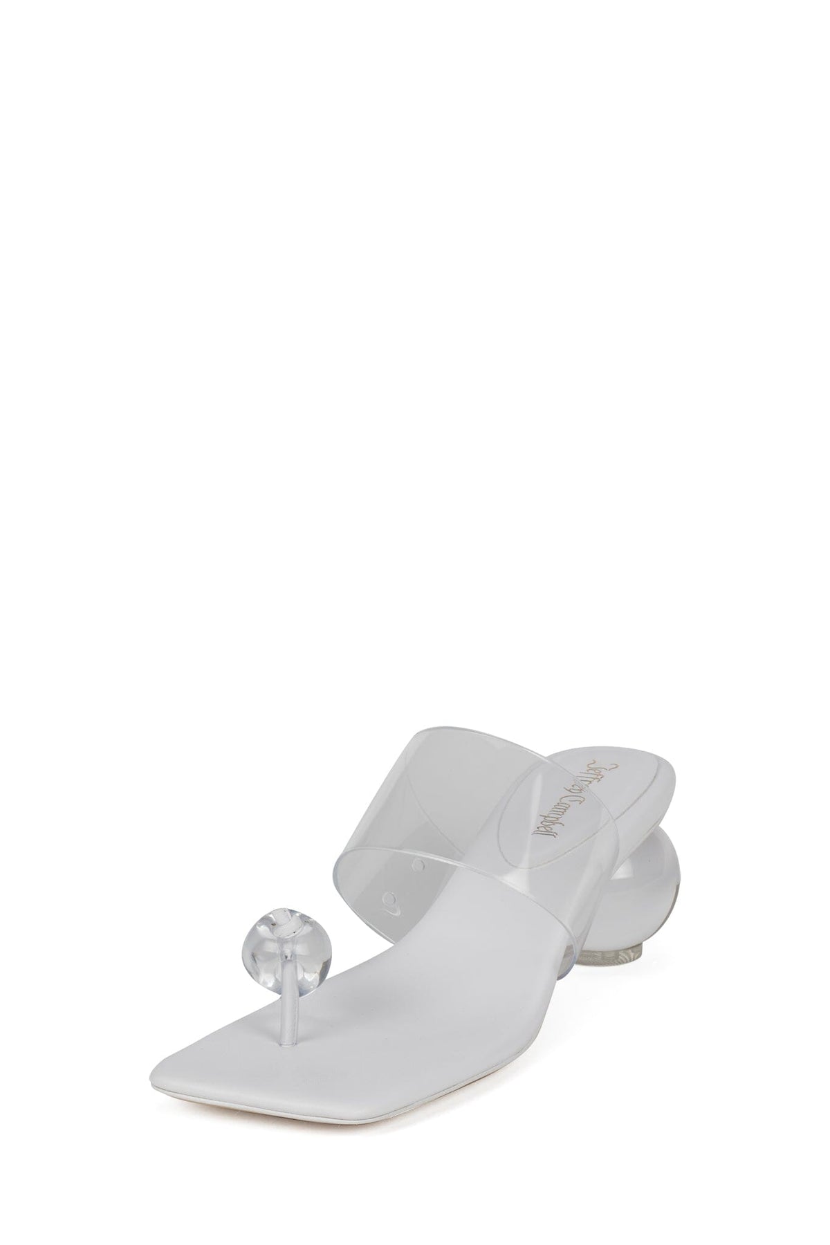LATUS Jeffrey Campbell Heeled Sandal White _hover