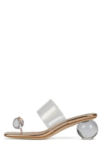 LATUS Heeled Sandal YYH Rose Gold 6 