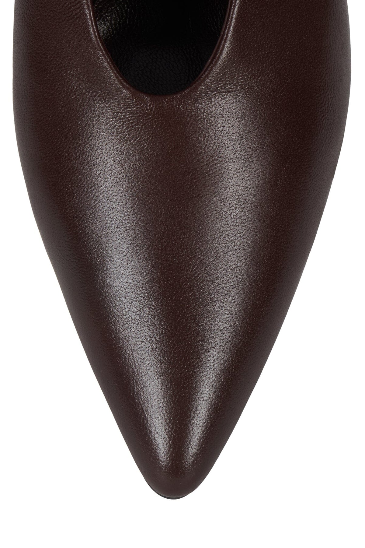 LAUFEY Heeled Mule Wine