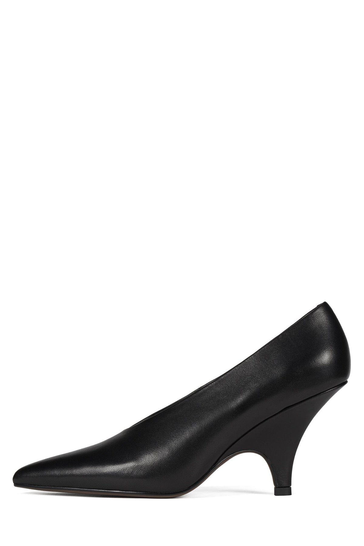 LAUFEY Heeled Mule Black
