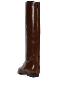 LE-STAT Jeffrey Campbell Knee-High Boot Brown