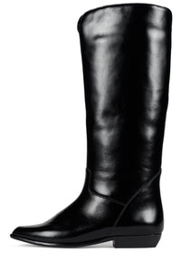 LE-STAT Jeffrey Campbell Knee-High Boot Black