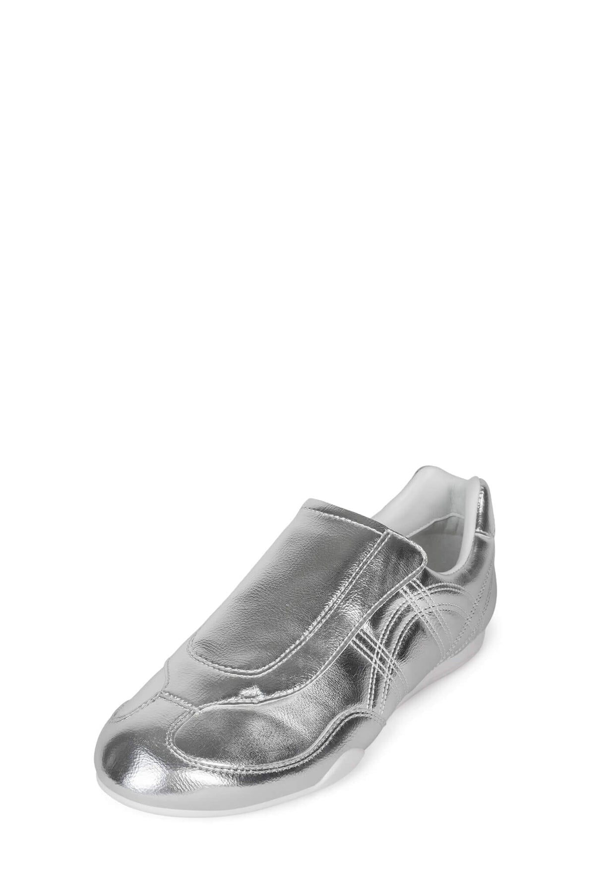 LEVELING Jeffrey Campbell Sneakers Silver White