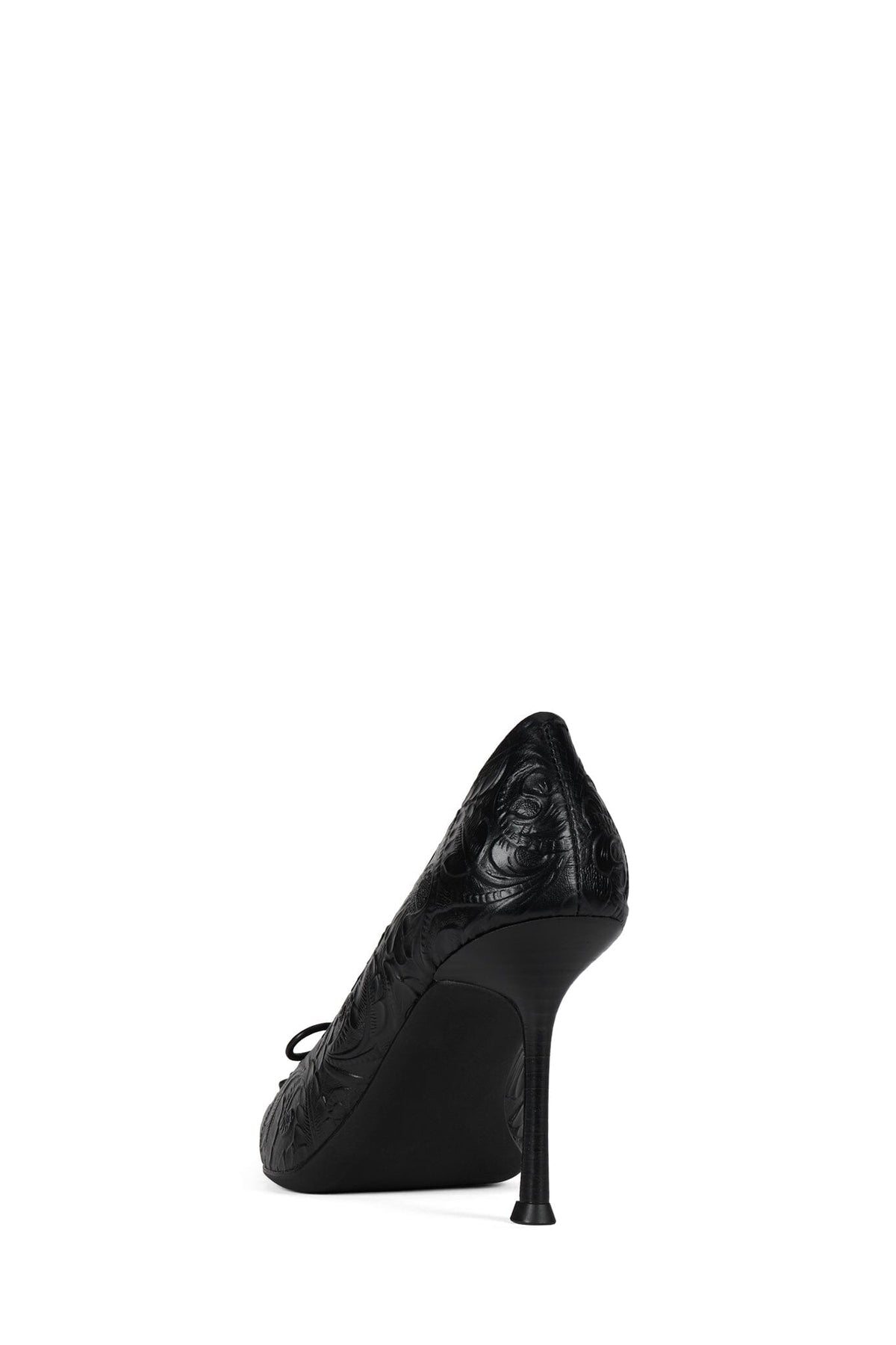 LIAR Black Embossed Floral