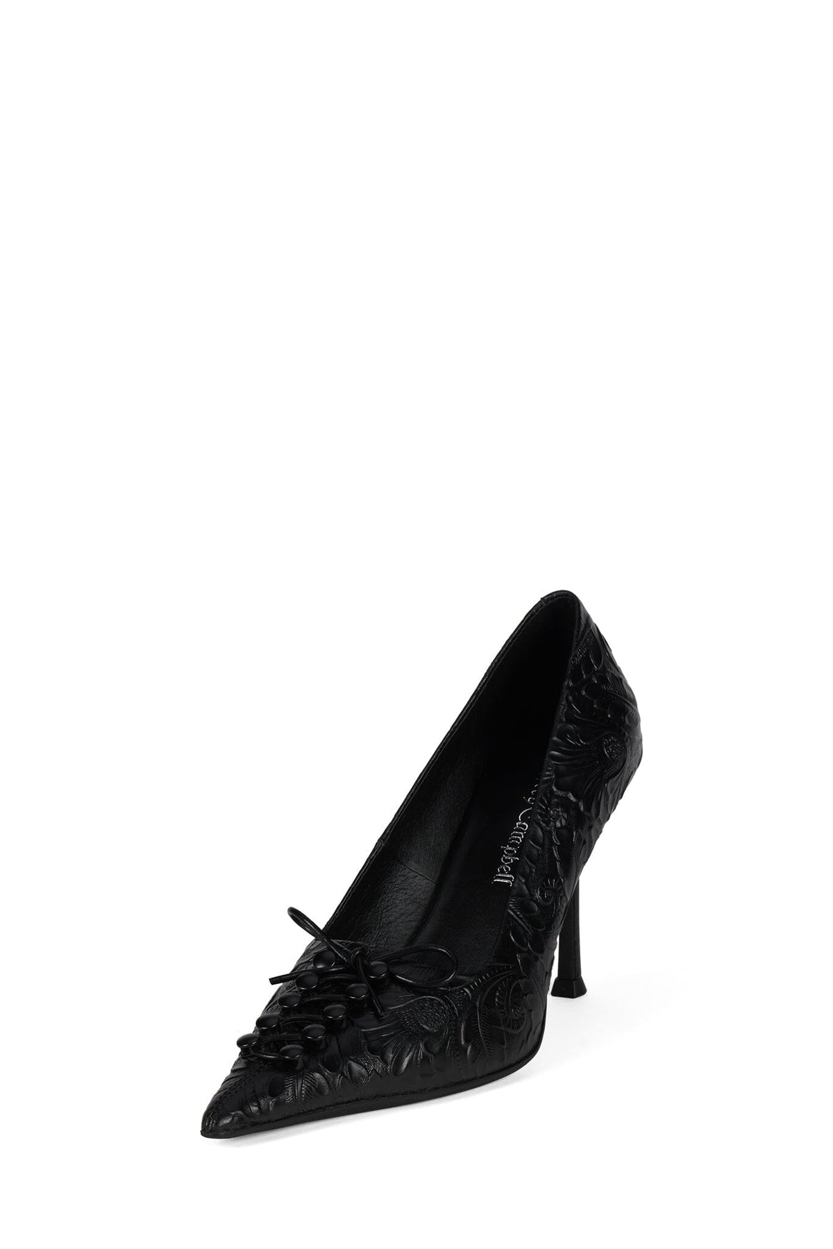 LIAR Black Embossed Floral _hover