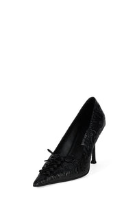 LIAR Black Embossed Floral _hover