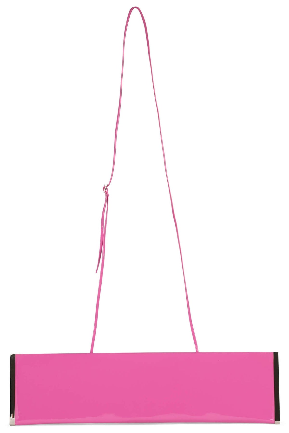 LIME-LIGHT Jeffrey Campbell Oversized Clutch Light Fuchsia Patent
_hover