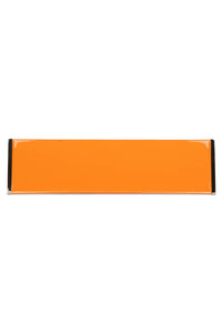 LIME-LIGHT Jeffrey Campbell Oversized Clutch Orange Patent 