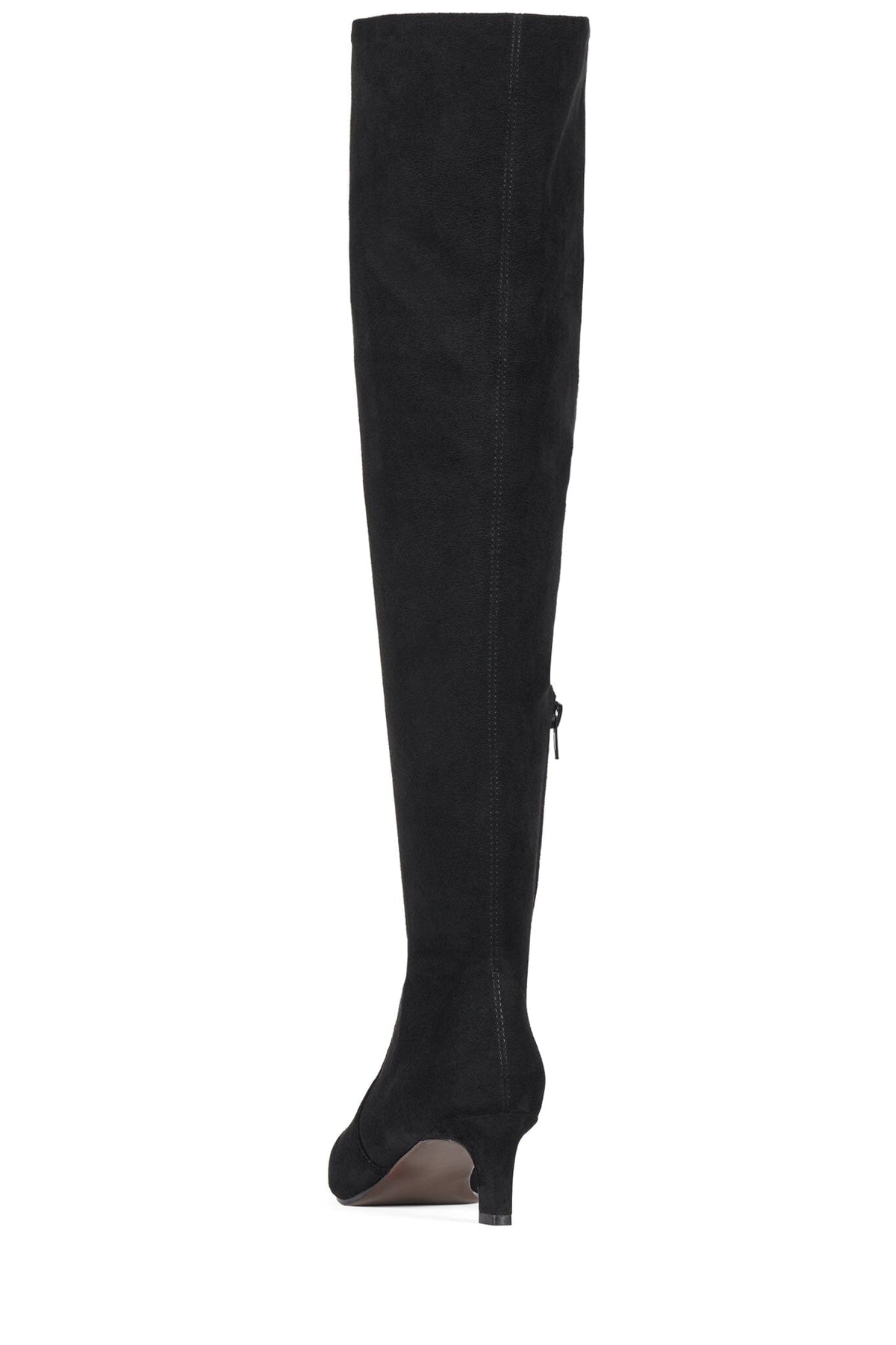 LIMINAL Heeled Boot Black Suede