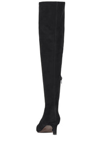 LIMINAL Heeled Boot Black Suede
