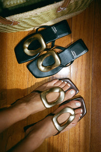 LINQUES-2 Flat Sandal RB 