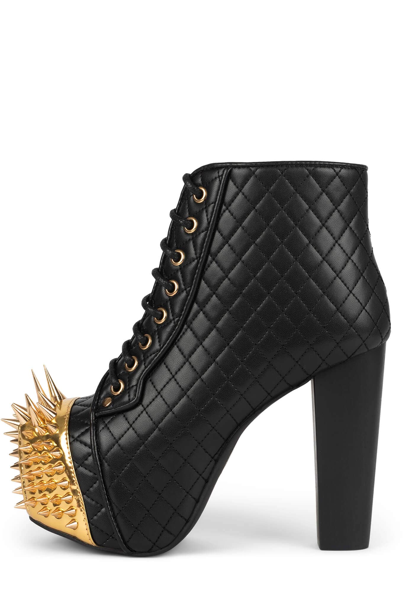 LITA-CROWN Jeffrey Campbell Platform Heeled Bootie