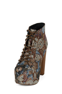 LITA Jeffrey Campbell Platform Boot Teddy Bear _hover
