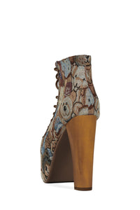 LITA Jeffrey Campbell Platform Boot Teddy Bear