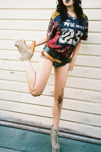 LITA-ST Jeffrey Campbell Platform Bootie Taupe Suede Bronze