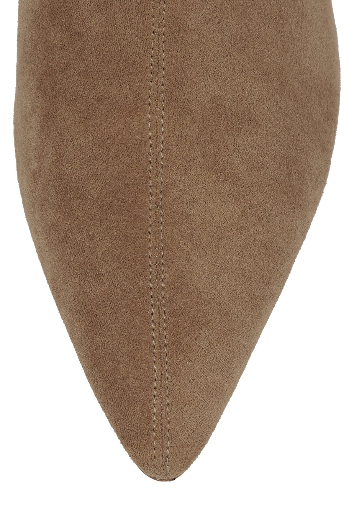 LOOKER-K Jeffrey Campbell Heeled Boot Camel Suede