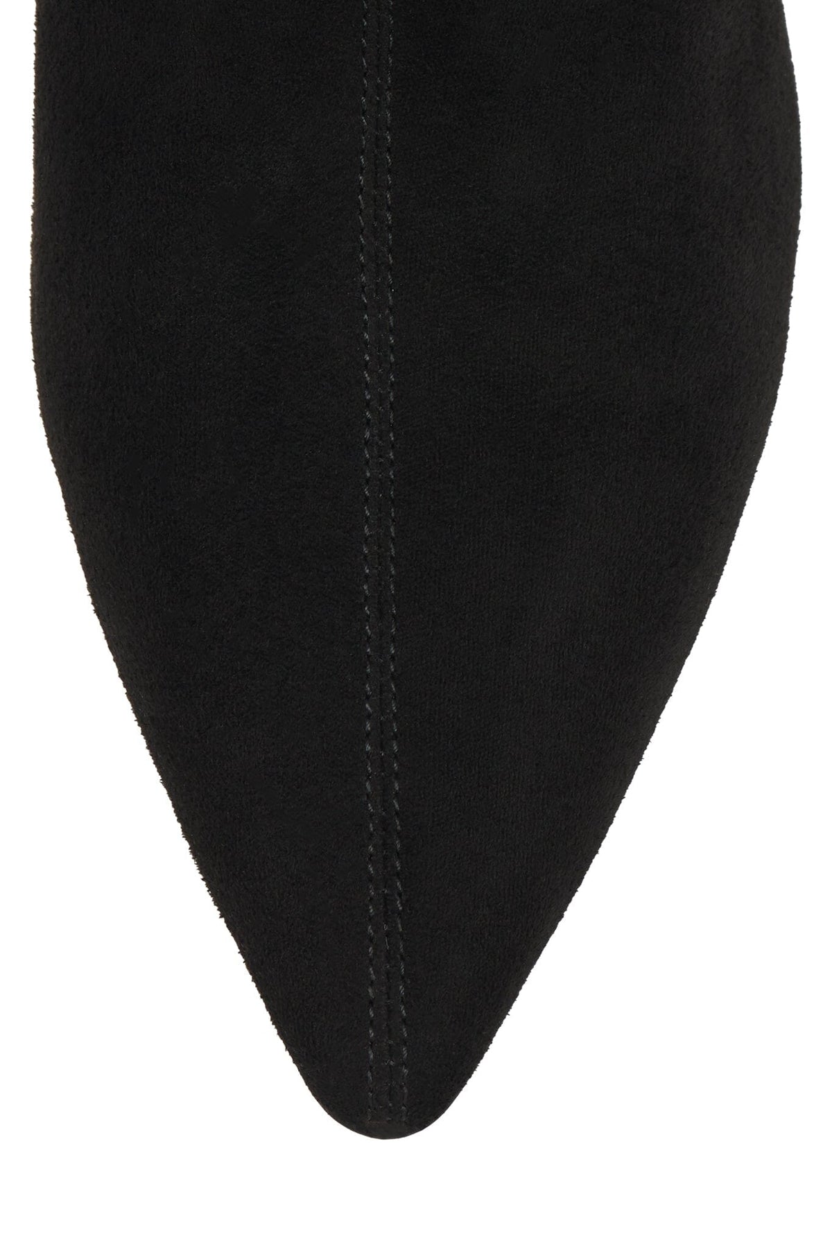 LOOKER-K Jeffrey Campbell Heeled Boot Black Suede