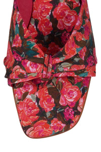 LOVER-GIRL Jeffrey Campbell Heeled Sandal Red Floral 