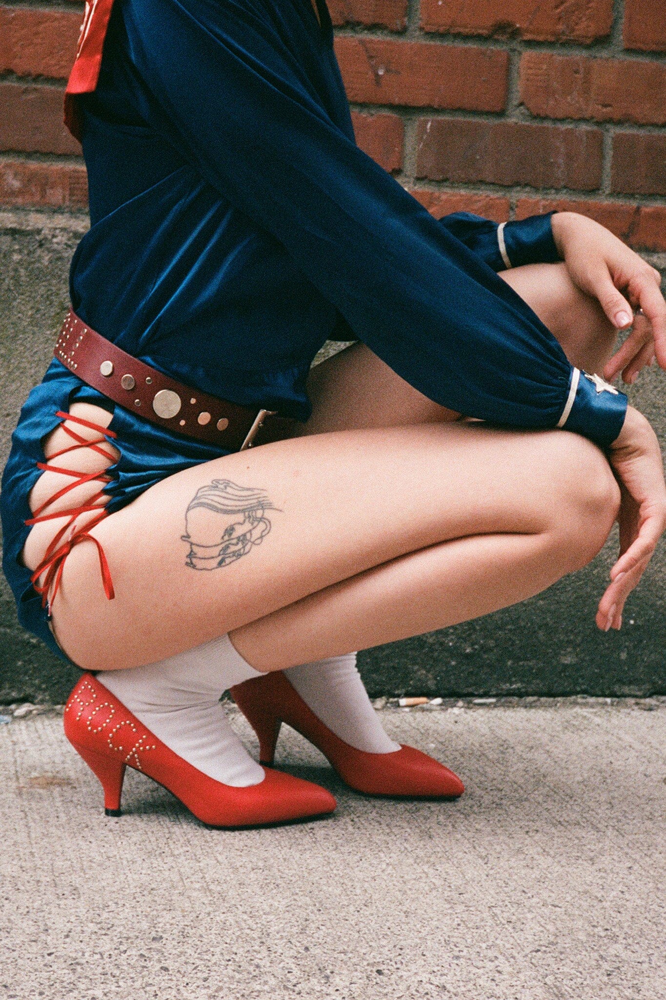 LUST4LIFE Jeffrey Campbell Kitten Heel Pump