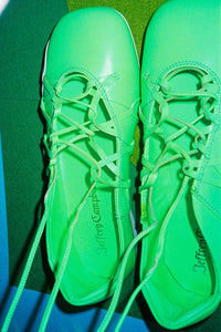 M-V-P Jeffrey Campbell Sport Ballerina Green Neon