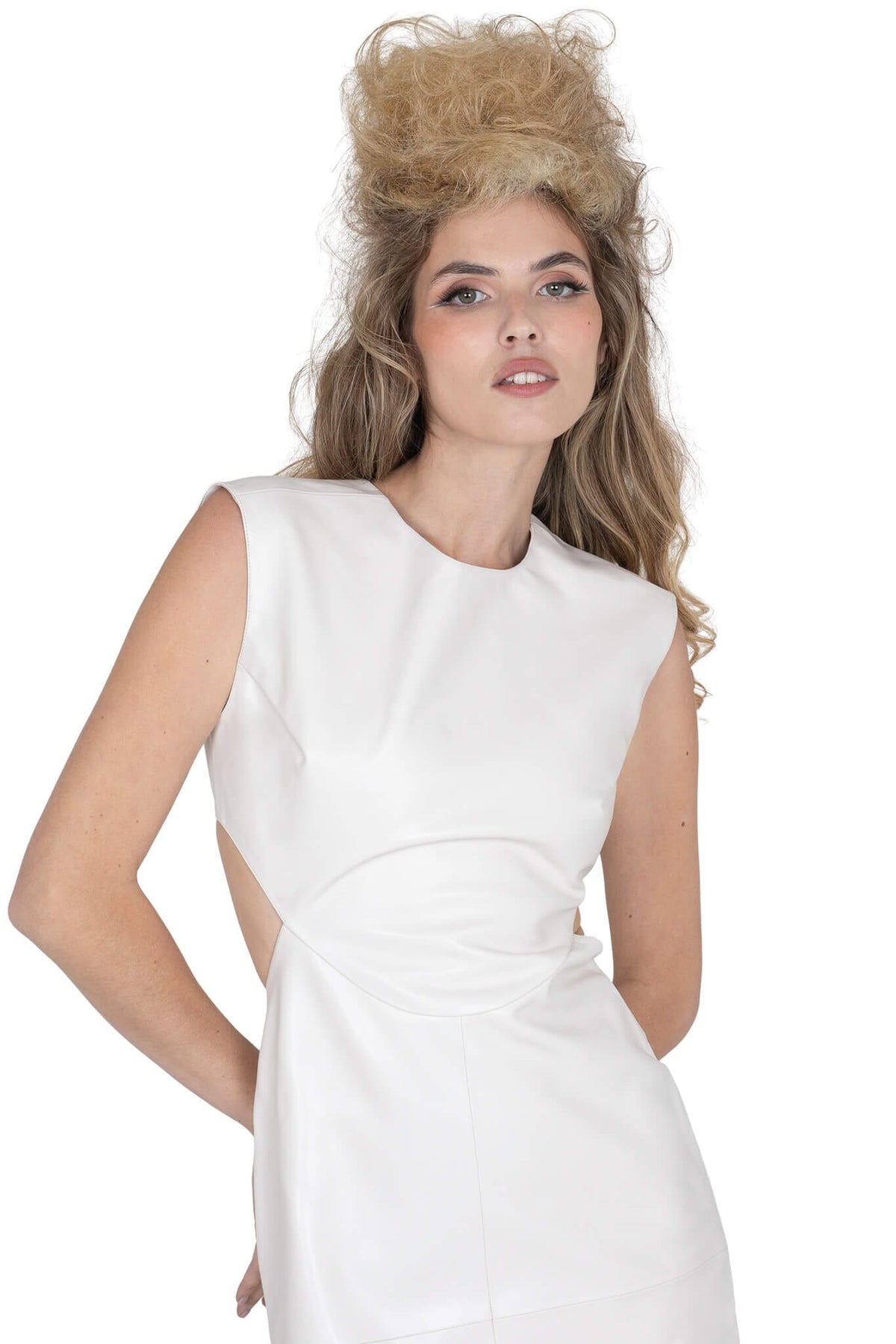 MACHINA Jeffrey Campbell Dress White