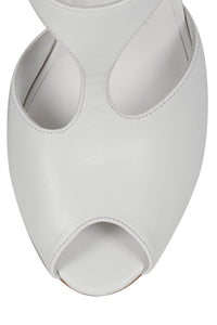 MAGAZINE Jeffrey Campbell Wedge Ivory
