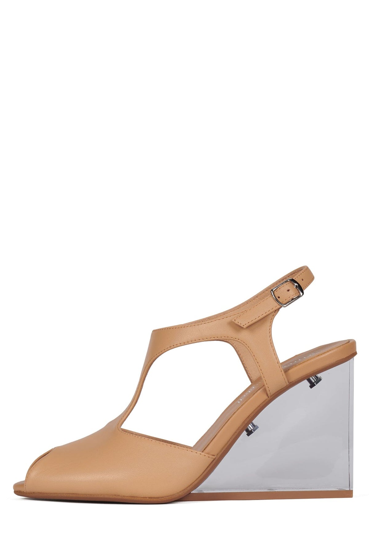 MAGAZINE Jeffrey Campbell Wedge Beige
