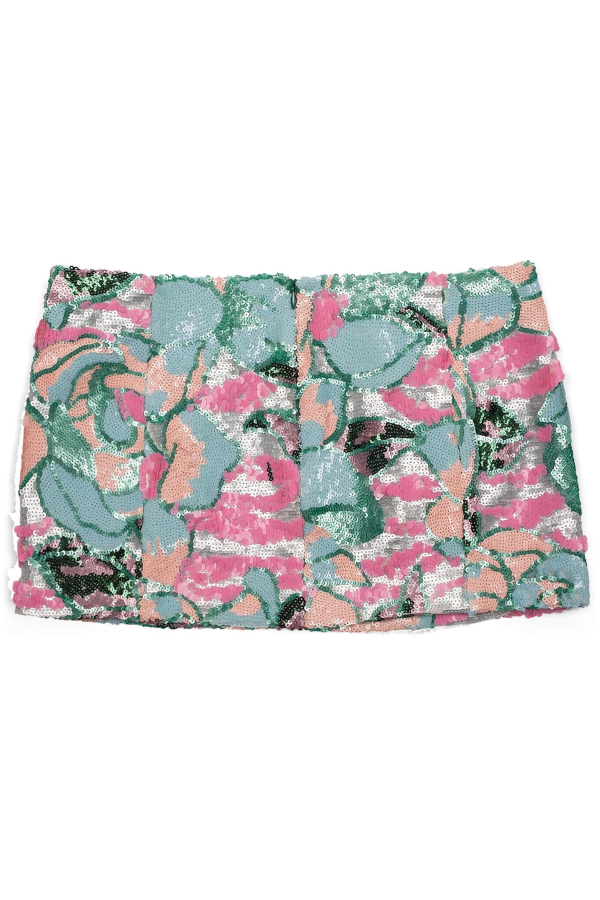 MAISY-SEQ Skirt YYH Teal Multi