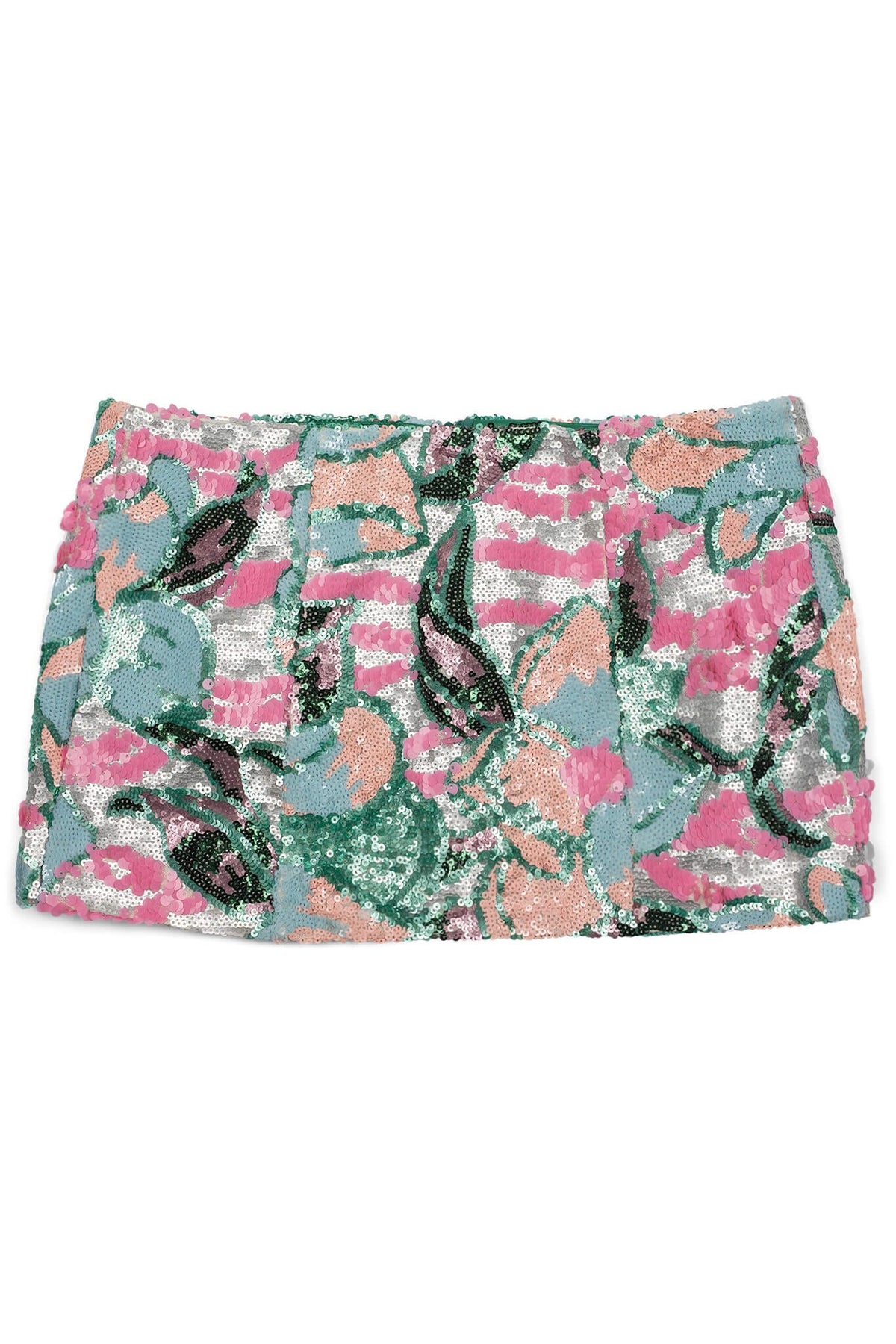 MAISY-SEQ Skirt YYH Teal Multi