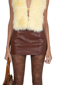 MAISY SKIRT Skirt YYH Cognac XS 