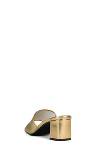 MALININ Jeffrey Campbell Heeled Sandals Gold Mesh