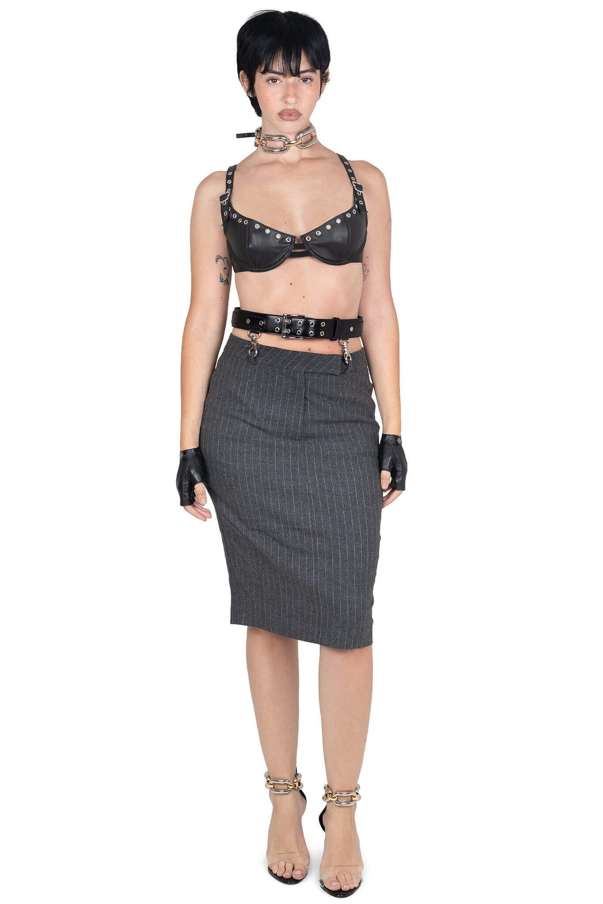 MALVINA TOP Jeffrey Campbell Black