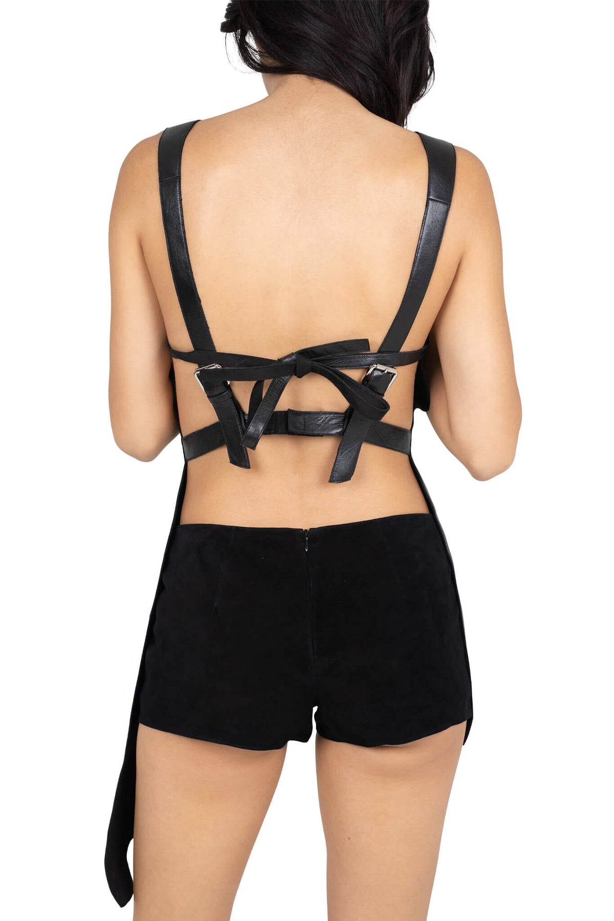 MANIACAL TOP Jeffrey Campbell Harness Top Black