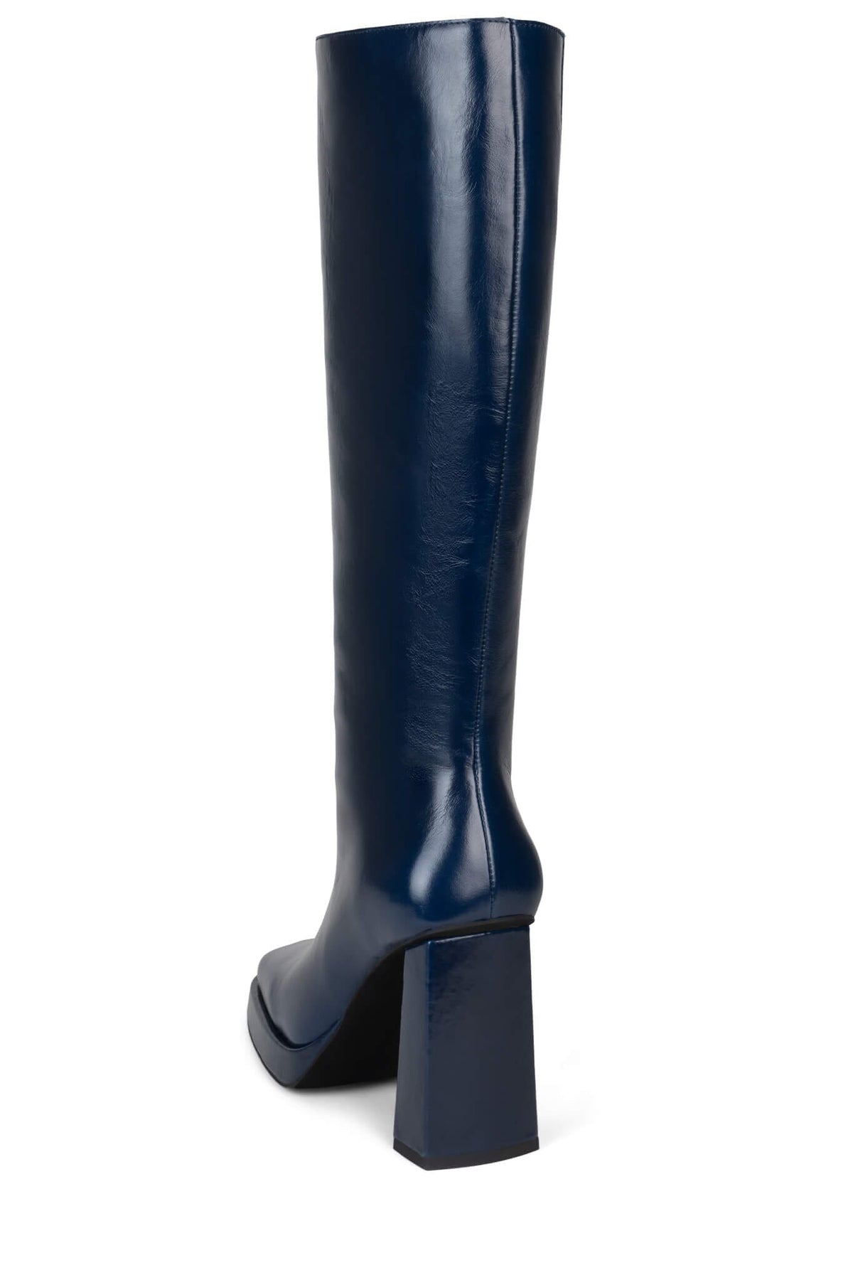 MAXIMAL-3 Platform Knee-High Boot Navy