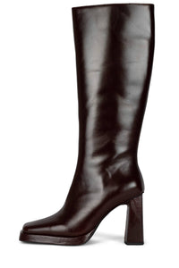 MAXIMAL-3 Knee-High Boot YYH Brown Shiny 5 