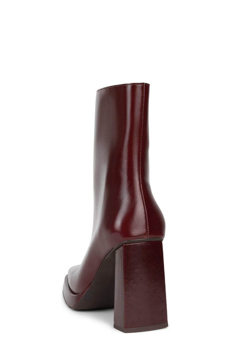 MAXIMAL-L2 Jeffrey Campbell Platform Boots Wine