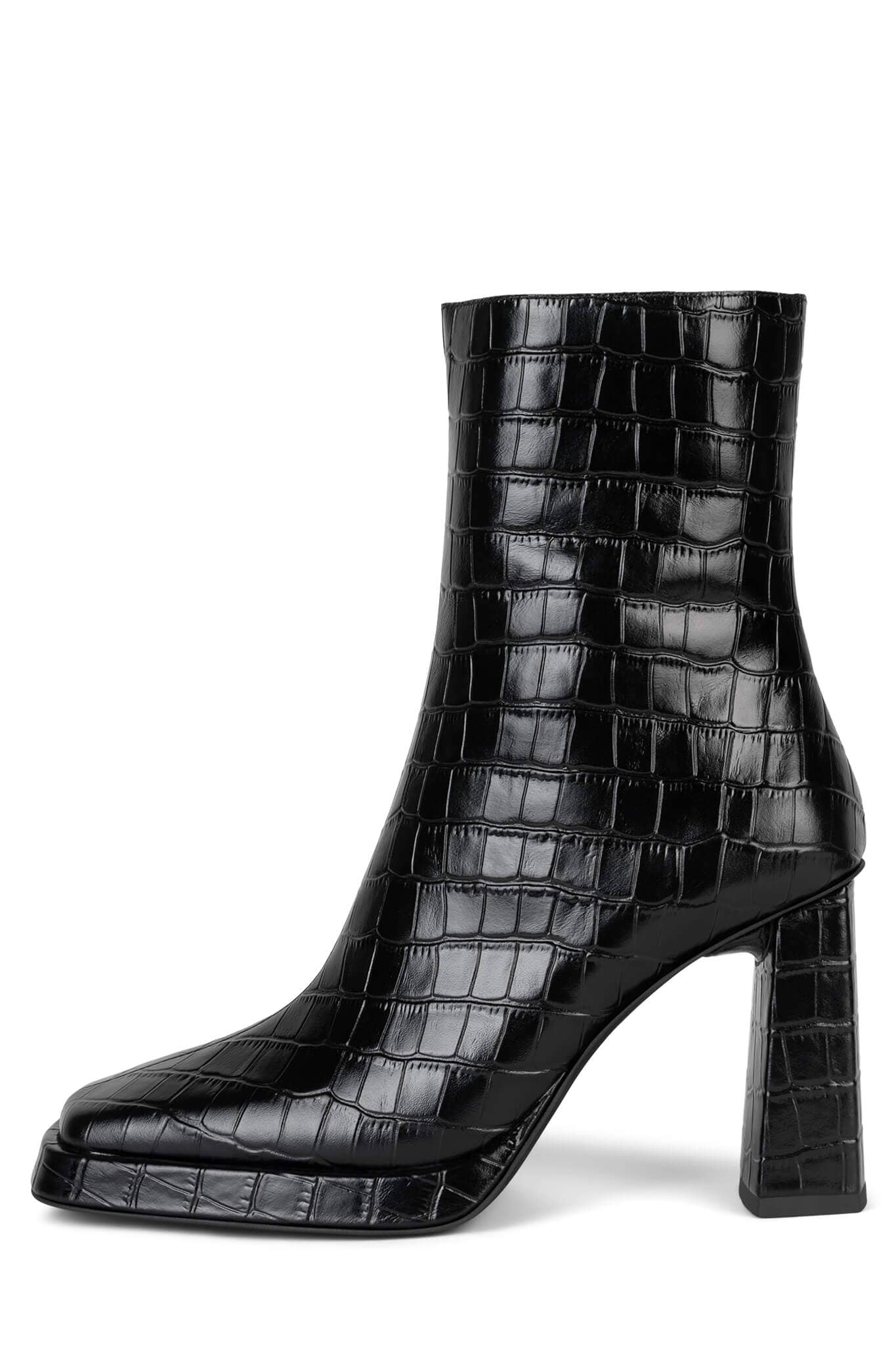 Jeffrey campbell black ankle boots online