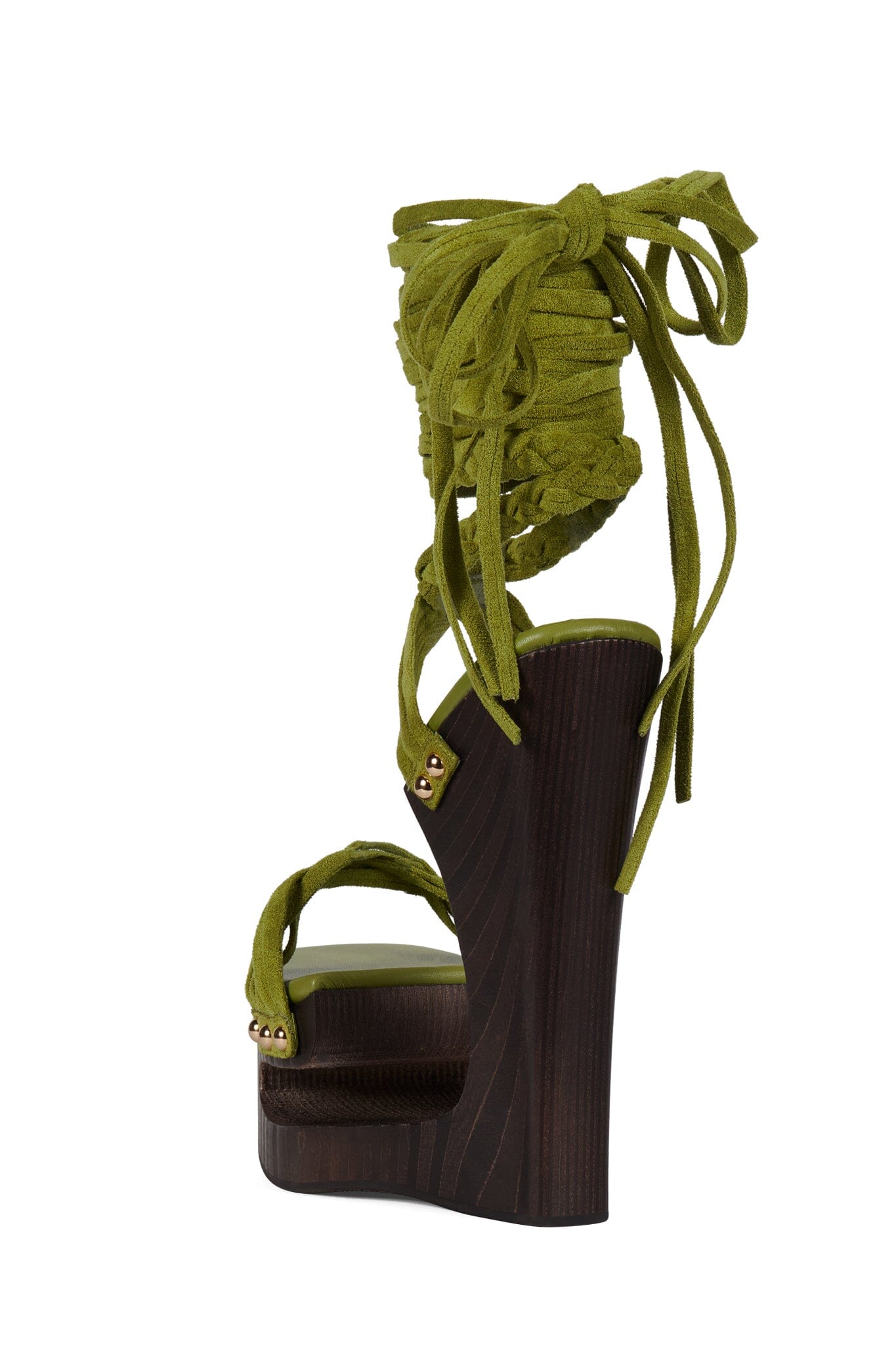 camp green　ミーシャアンドパフ　スケポン　4y MAZES Jeffrey Campbell Platform Sandal