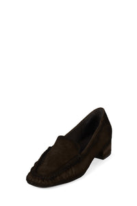 MENTOR Loafer Brown Suede Brush _hover
