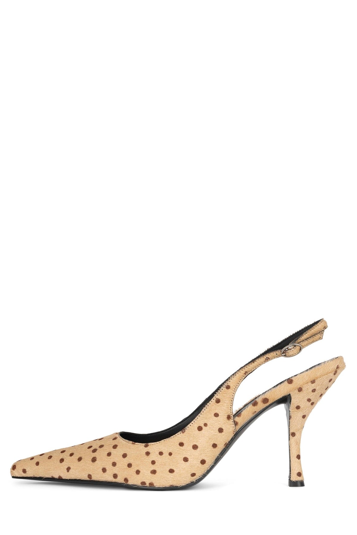 MILLY-F Slingback Heel DV Natural Brown Spot 6 