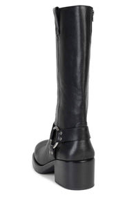 MIRROIRE Jeffrey Campbell Knee-High Boots Black