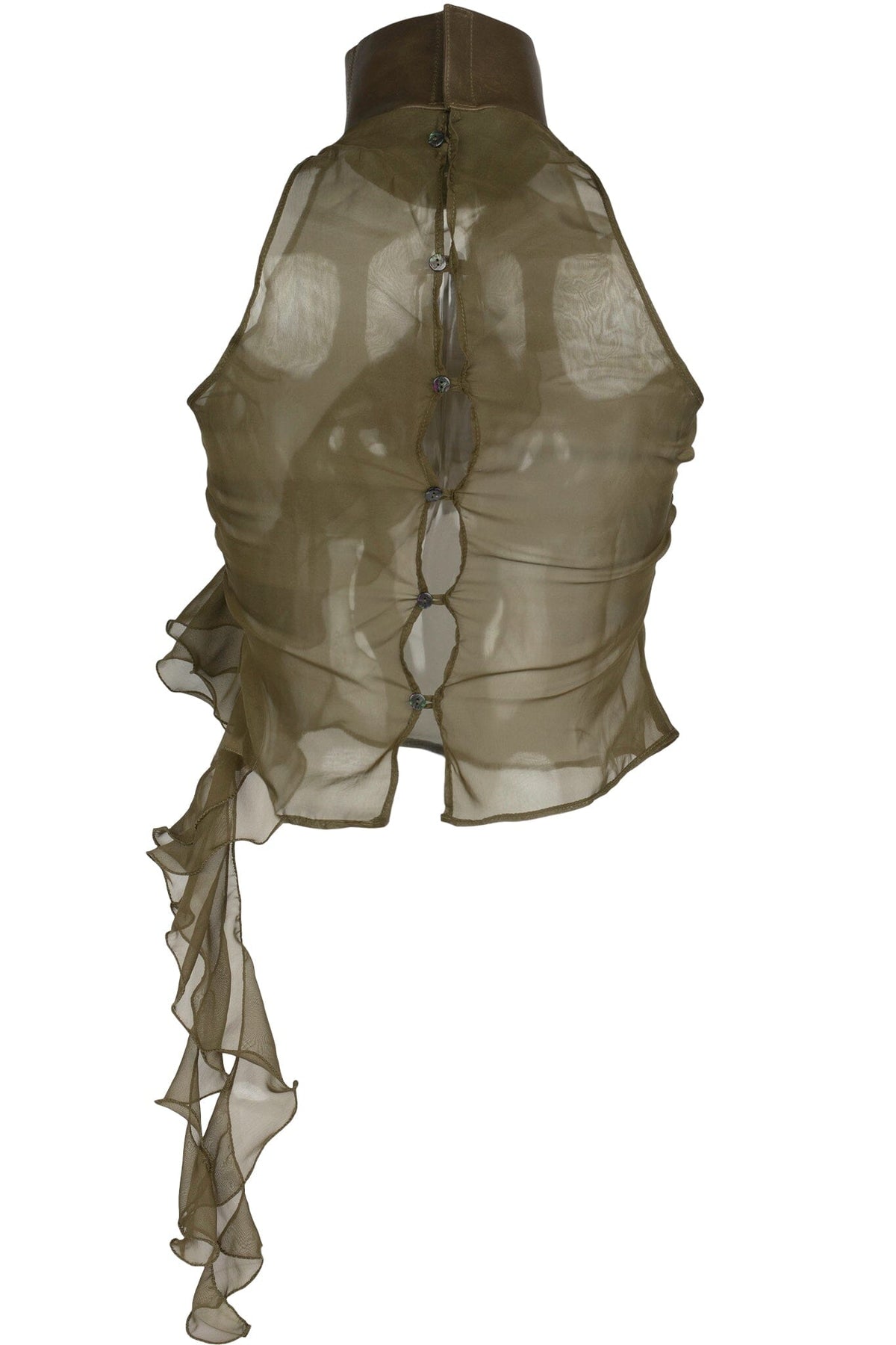 MISS-X Jeffrey Campbell Top Olive Combo