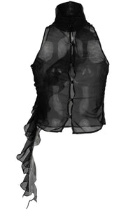 MISS-X Jeffrey Campbell Top Black 