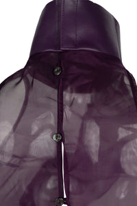 MISS-X Jeffrey Campbell Top Purple Combo