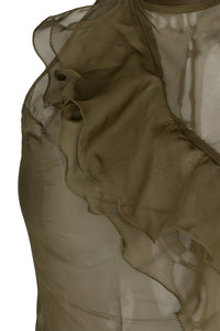 MISS-X Jeffrey Campbell Top Olive Combo _hover