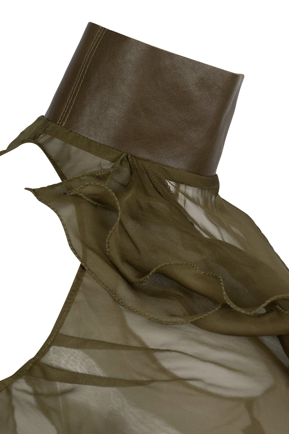 MISS-X Jeffrey Campbell Top Olive Combo